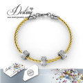 Destin bijoux cristaux de Swarovski ronde Bracelet